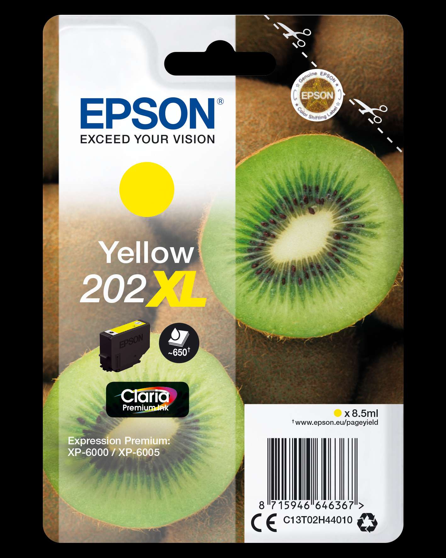EPSON cartridge T02H4 yellow XL (kiwi)