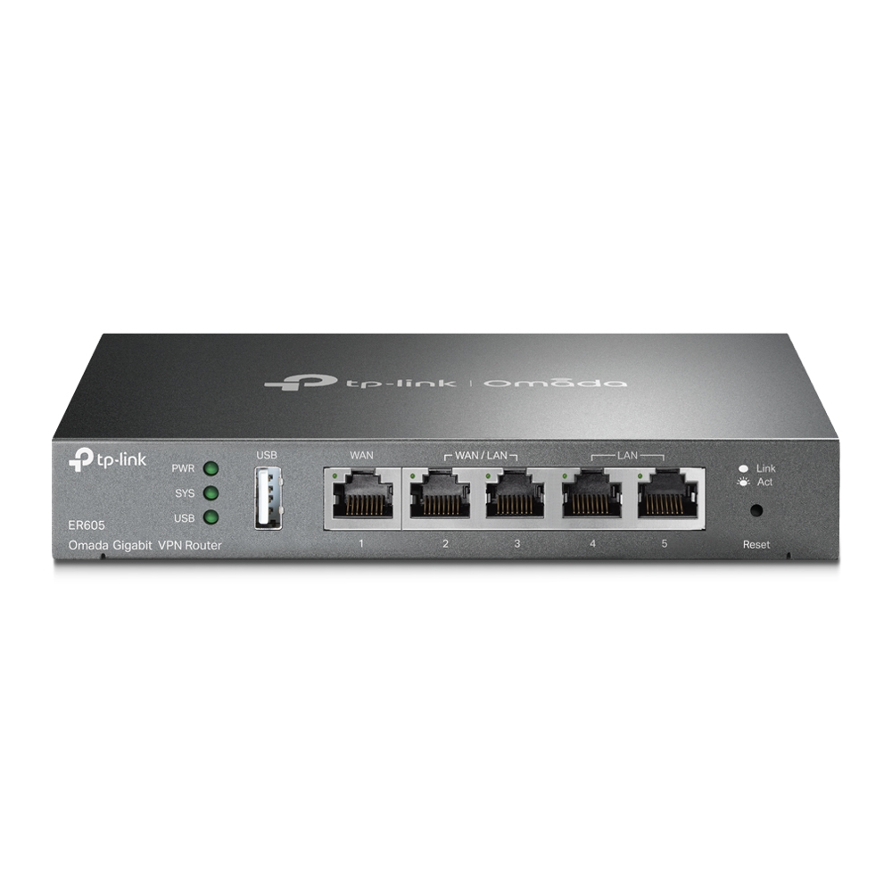 TP-Link ER605 Gigabitový Multi-WAN VPN Router Omada SDN