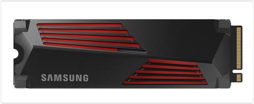 SAMSUNG 990 PRO 1TB (s chladičem) PCIe 4.0 NVMe SSD M.2 PCIe 4.0 x4 NVMe 2.0 (čtení max. 7450MB/s, zápis max. 6900MB/s)