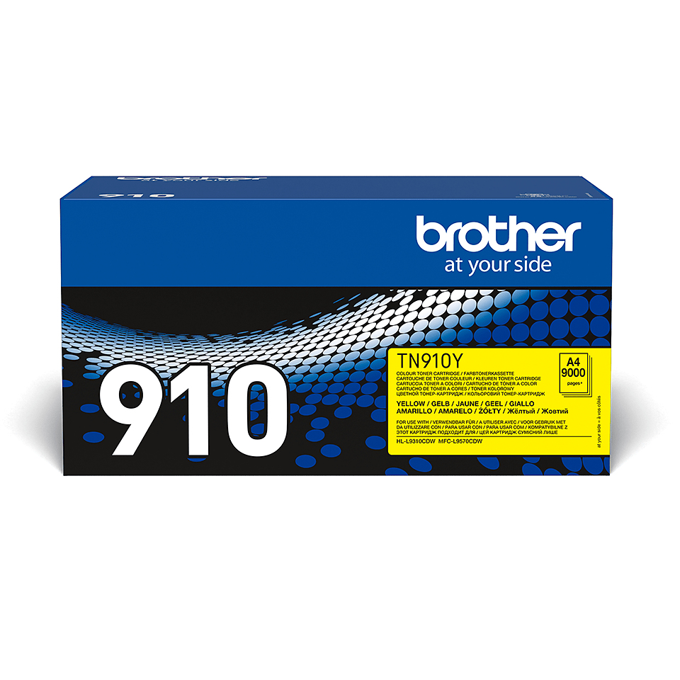 Brother - TN-910Y, toner yellow (až 9 000 stran)