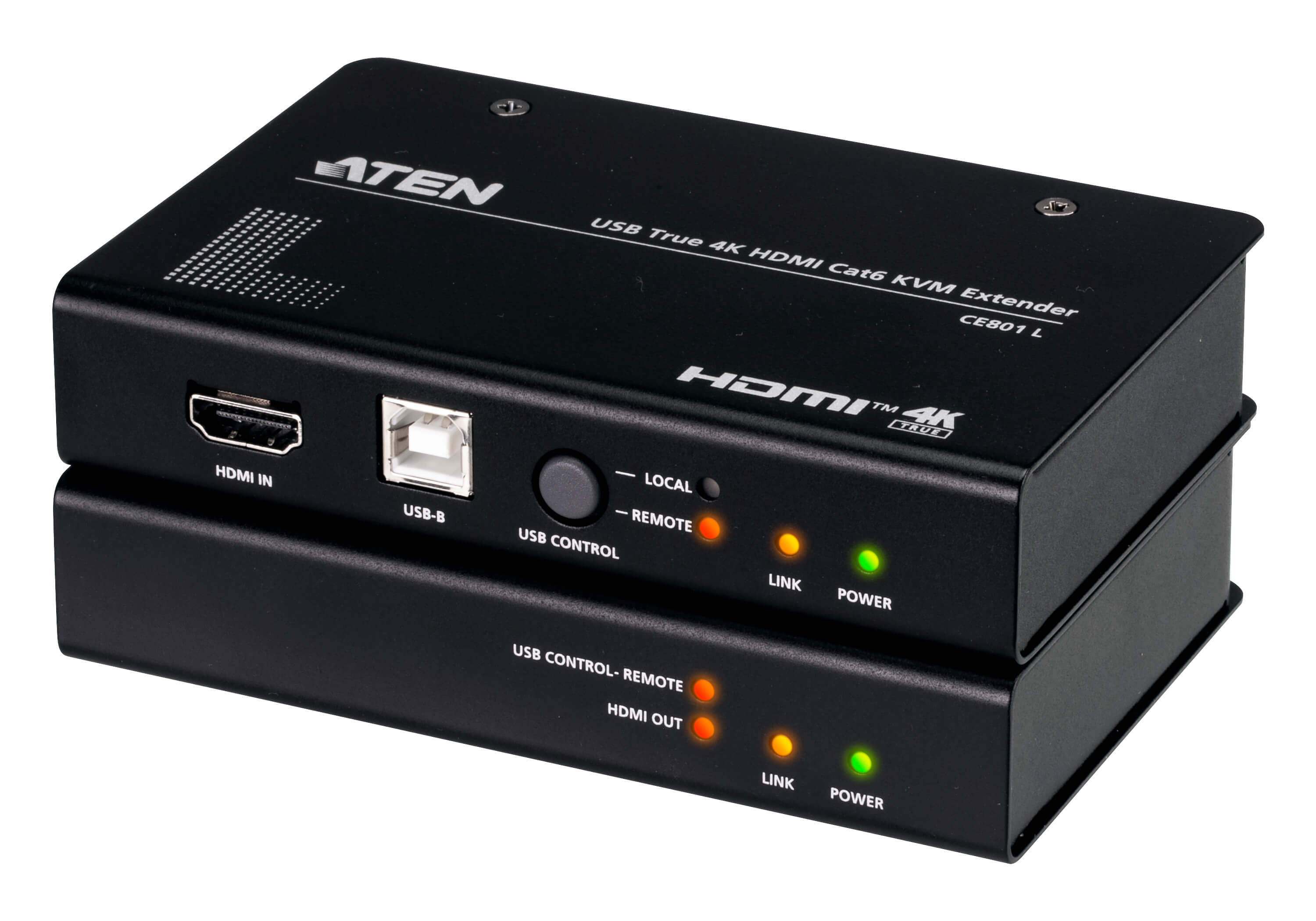 ATEN CE801 USB True 4K HDMI Cat 6 KVM Extender (4K @ 70 m / FHD @ 100 m)