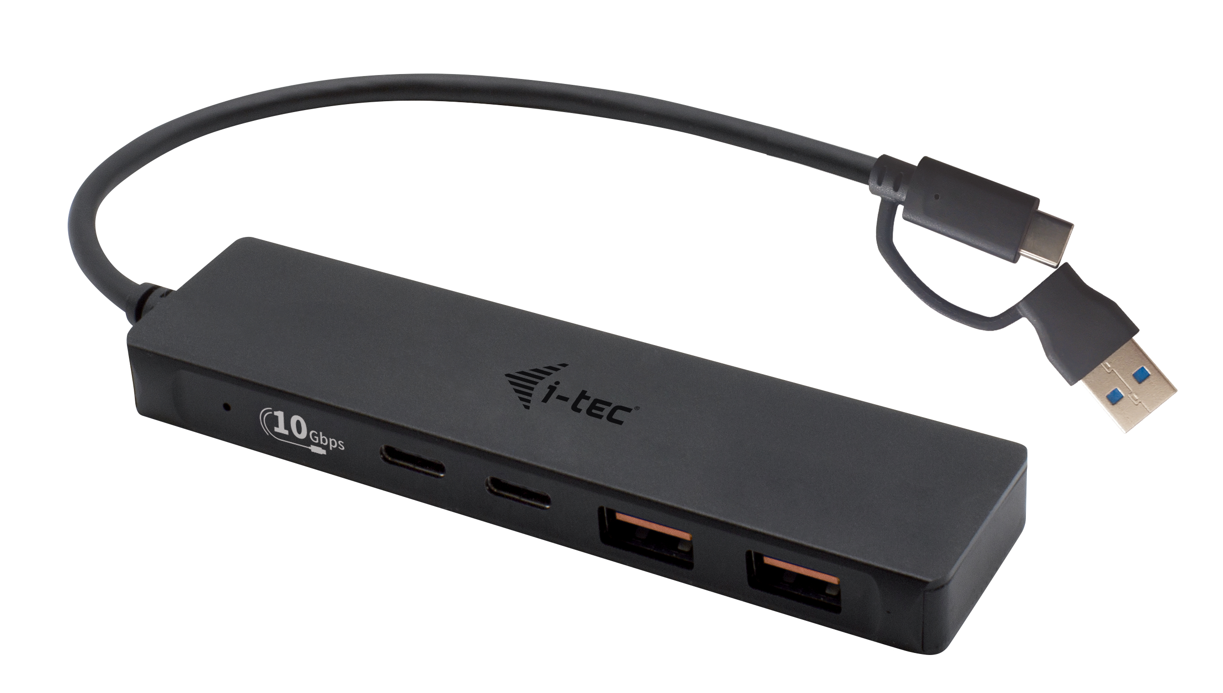 i-tec USB-C Metal HUB 2x USB 3.0 + 2x USB-C