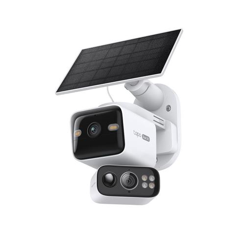 TP-LINK Tapo C645D KIT Sada solárně napájené bezpečnostní Wi-Fi kamery se dvěma objektivy a funkcí Pan/Tilt