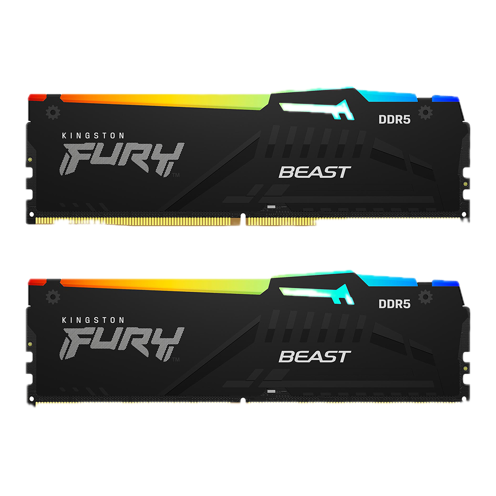 KINGSTON 32GB DDR5 5200MHz CL40 Fury Beast LED