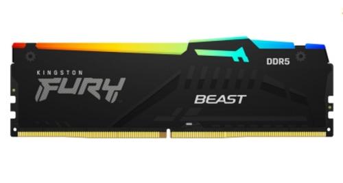 KINGSTON 32GB DDR5 5200MHz CL40 Fury Beast LED