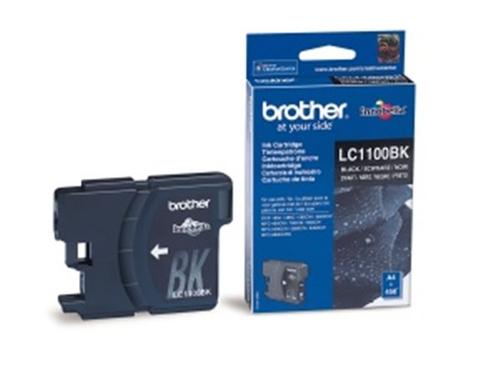 BROTHER LC-1100BK originální náplň černá - 450 stran