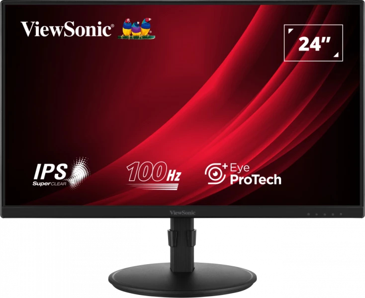 Viewsonic VG2408A 24" IPS FHD 1920x1080/50M:1/5ms/250cd/HDMI/DP/USB/VGA/VESA