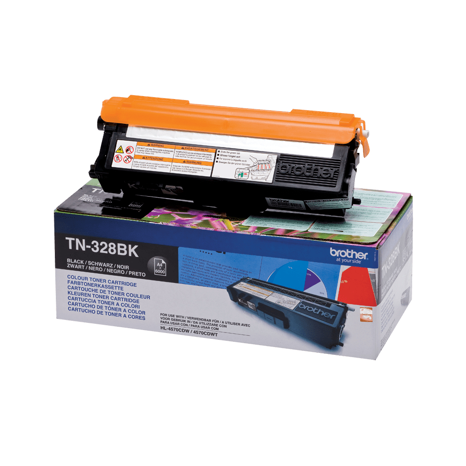 Brother - TN-328BK, toner černý (6 000 str.) - pouze pro HL-4570CDW, DCP-9270CDN