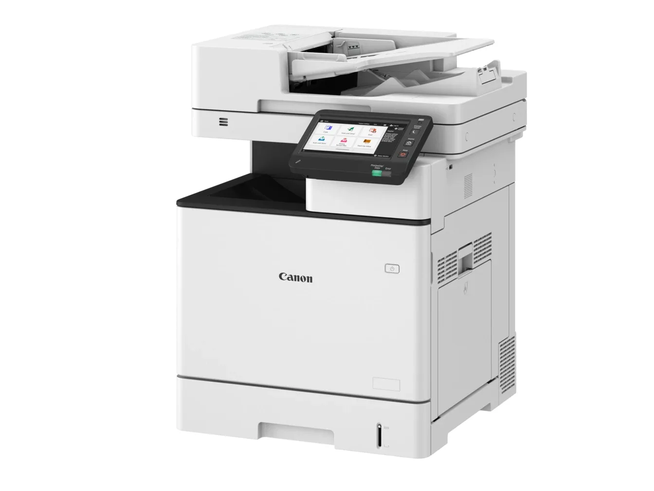 Canon i-SENSYS MF842Cdw – podavač dokumentů, dotykový displej 7″ a zásobník na 550 listů