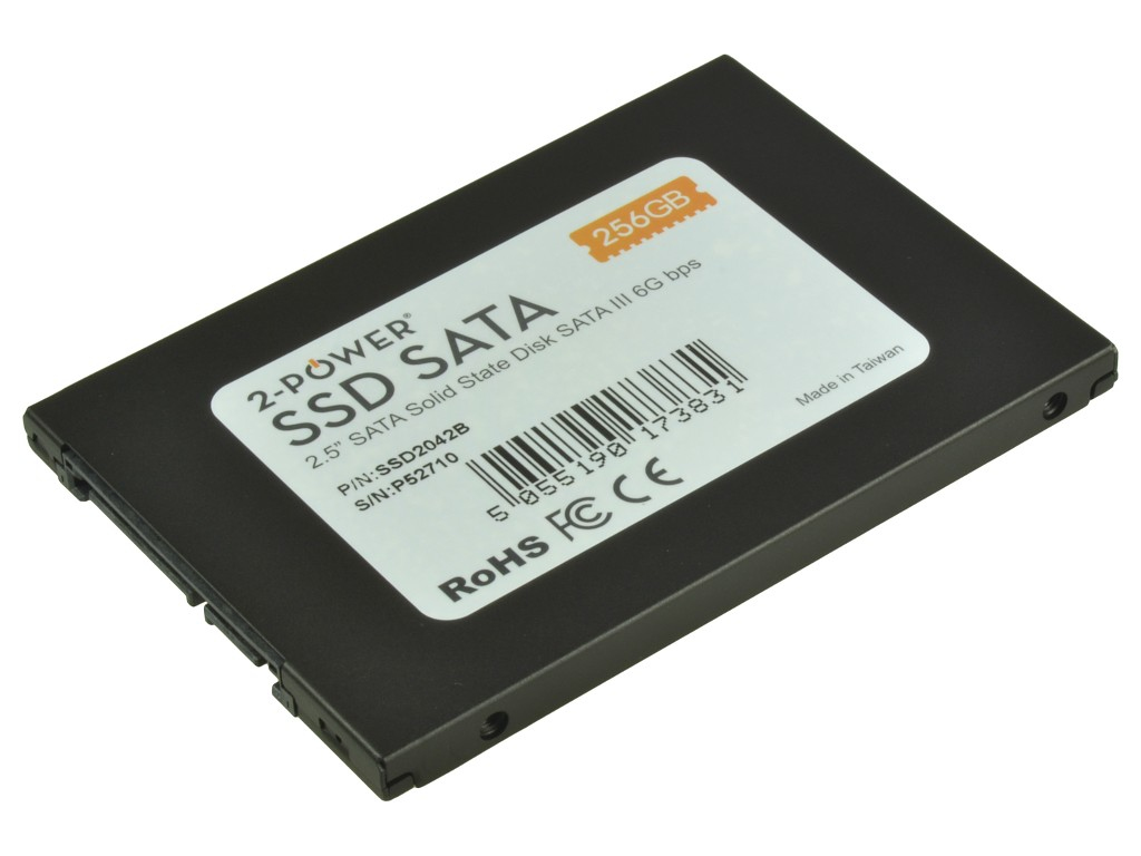 2-Power SSD 256GB 2.5" SATA III 6Gbps (Read 500MB/s, Write500MB/s) 3 YEARS WARAN