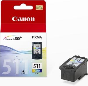 CANON CL-511 originální náplň barevná (CL511) pro MP240, MP260, MP270, IP2700 malá (CL511)
