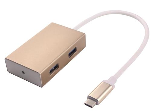 USB3.1 hub 4x USB3.0 s eloxovaným hliníkovým pouzdrem