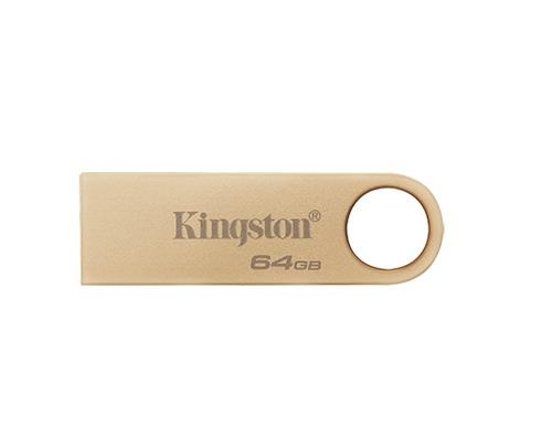 KINGSTON DataTraveler SE9 64GB zlatý kovový USB3.0 flash drive (pevný konektor)