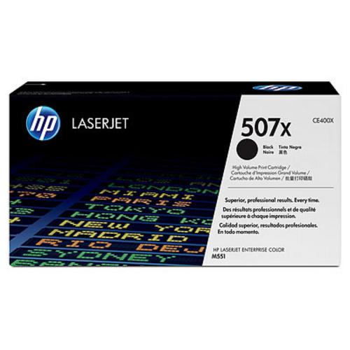 HP CE400X originální toner černý č.507X velký 11000str. (pro CLJ M551, M570)