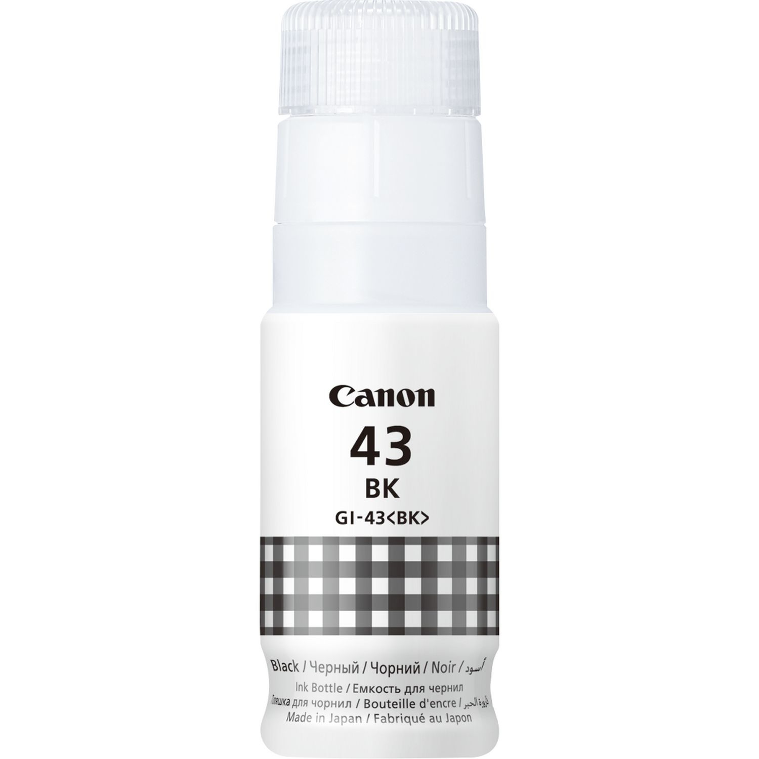 Canon Ink GI-43 (GI43Bk) / Black / 60ml