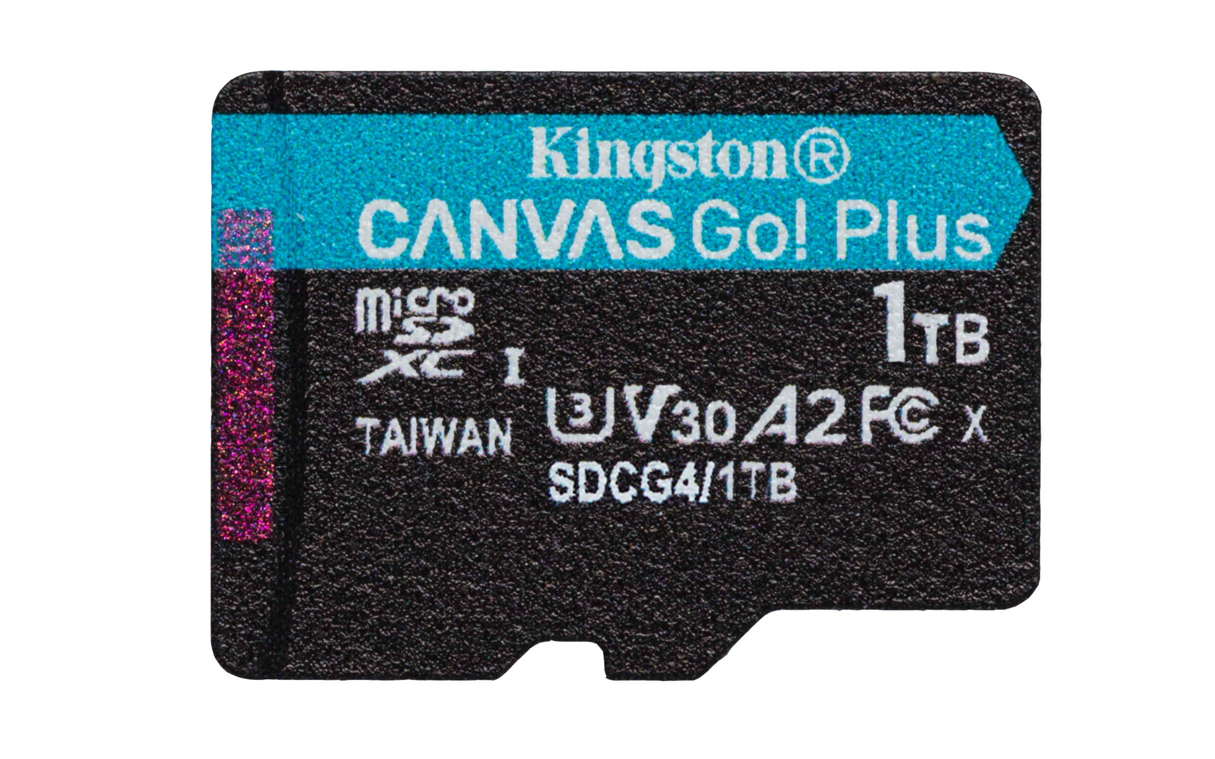 KINGSTON 1TB microSDXC Canvas Go Plus Gen4 200MB/s A2 U3 V30 Card bez adaptéru