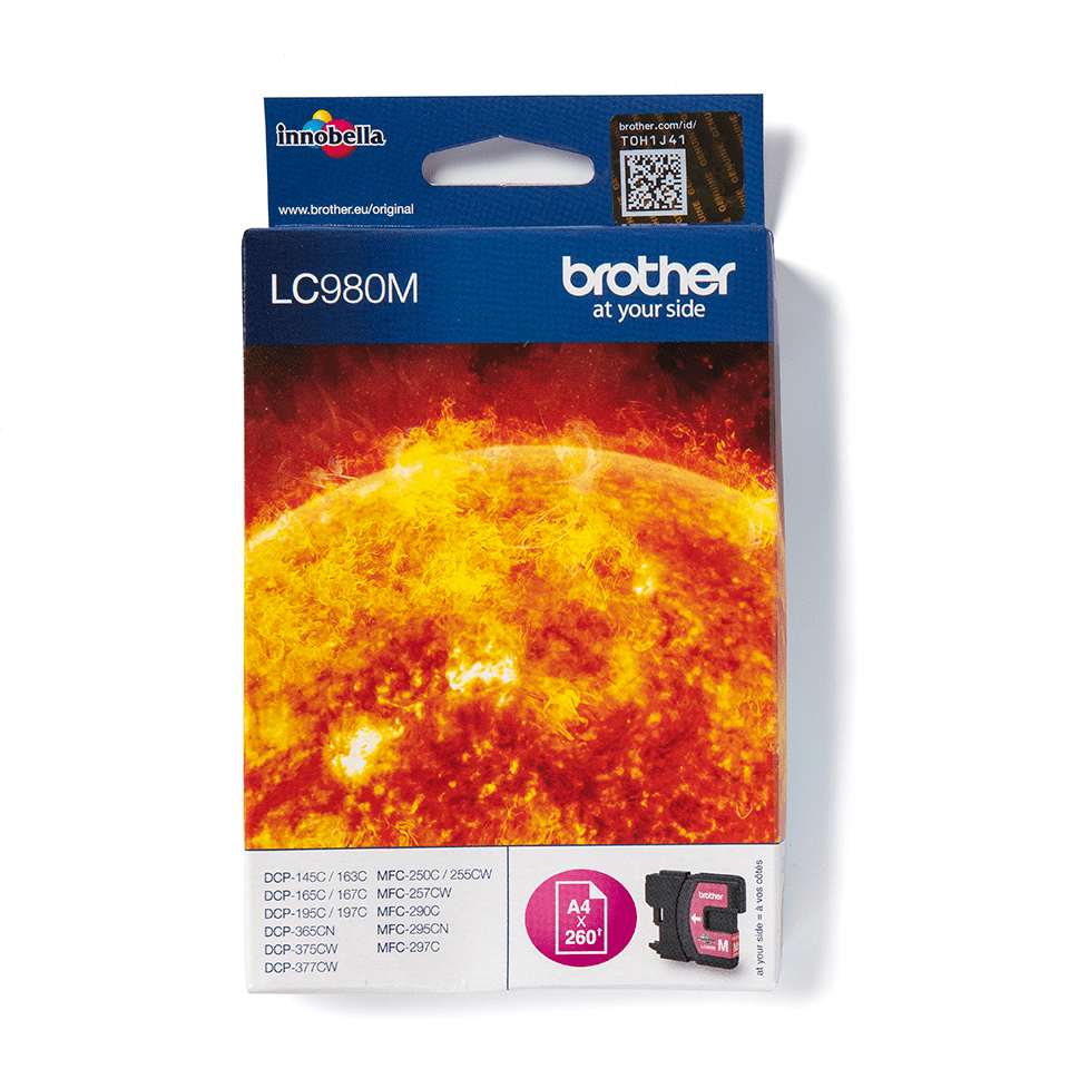 Brother LC-980M (magenta, 260 str.@ 5%, draft)