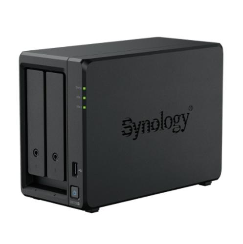 SYNOLOGY DS725+ Disc Station datové úložiště (pro 2x HDD, CPU 2x jádro 2.6-3.1GHz, 2GB DDR4 ECC, 2x GLAN, NAS)