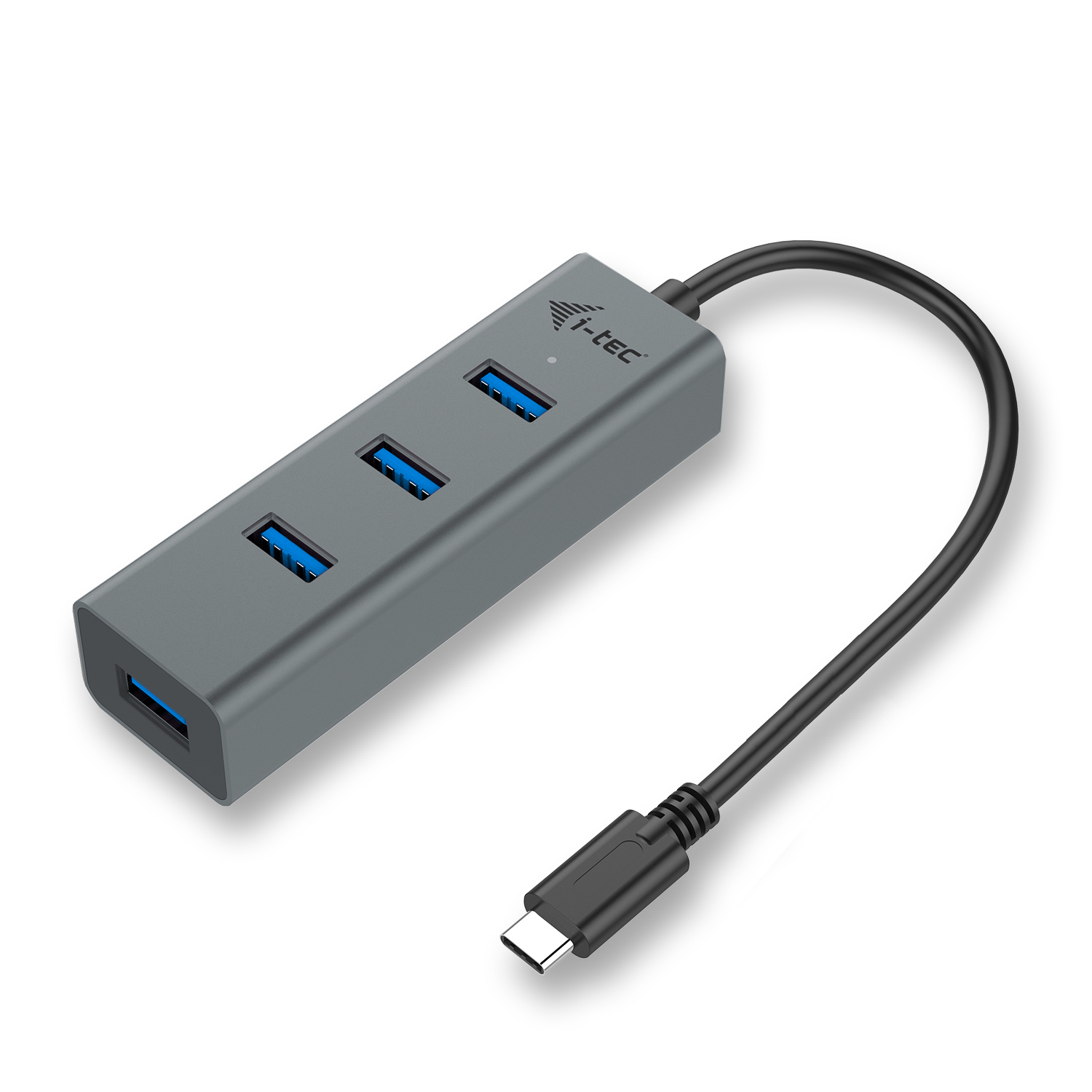 i-Tec USB-C 3.1 Metal 4-portový HUB, 4x USB 3.0