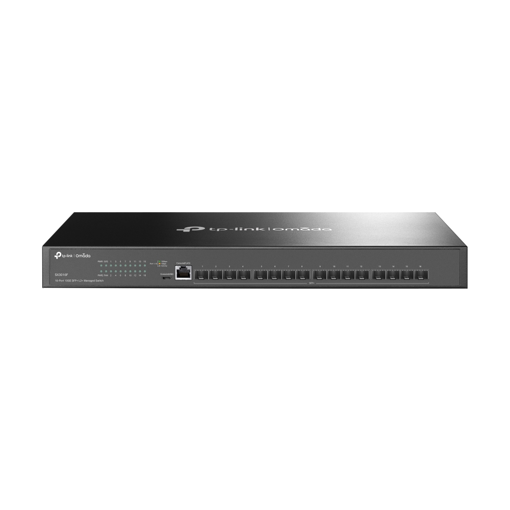 TP-Link TL-SX3016F JetStream Switch 16xSFP+ 10Gbps L2, Omada SDN