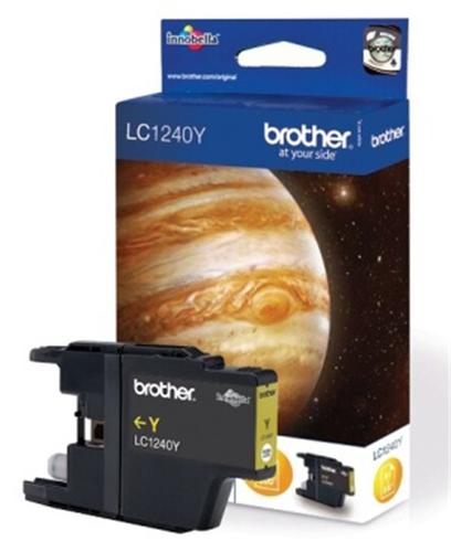 BROTHER LC-1240Y originální náplň žlutá - 600 stran