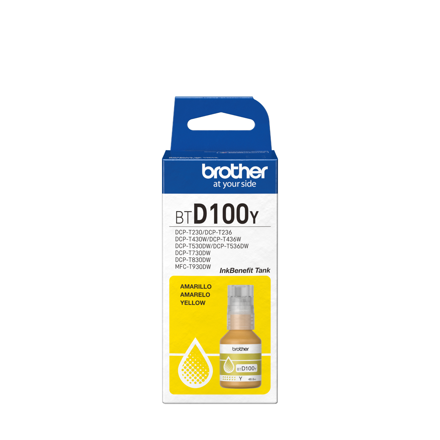 Brother BT-D100Y (inkoust yellow, 5 000 str.)