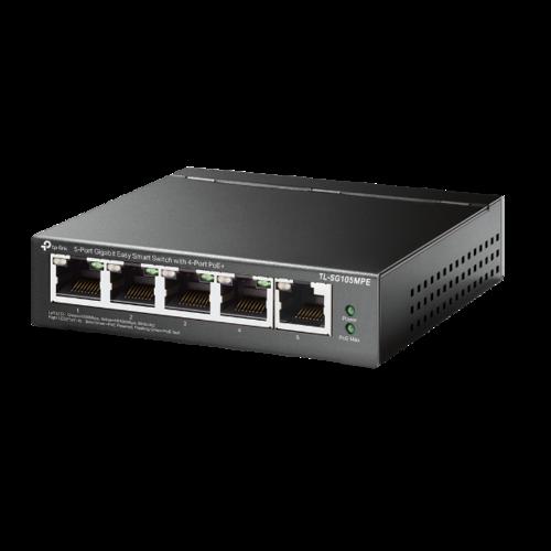 TP-LINK TL-SG105MPE 5portový gigabitový Easy Smart switch