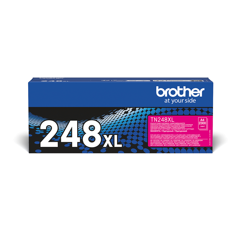 Brother - TN248XLM, magenta toner (až 2 300 stran)