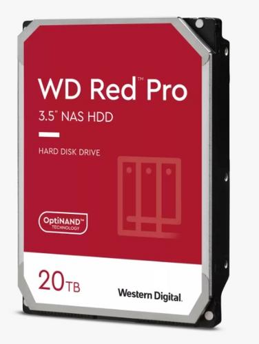 WDC WD202KFGX hdd RED PRO 20TB SATA3-6Gbps 7200rpm 512MB RAID (24x7 pro NAS) 285MB/s CMR