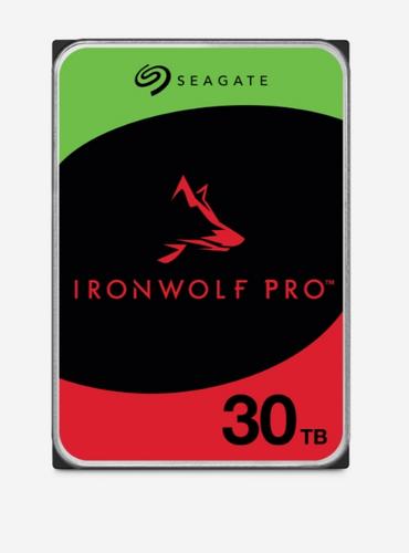 SEAGATE ST30000NT011 hdd IronWolf PRO 30TB CMR 7200rpm 512MB NAS HDD 24x7 275MB/s 3.5 RAID SATA3-6Gbps