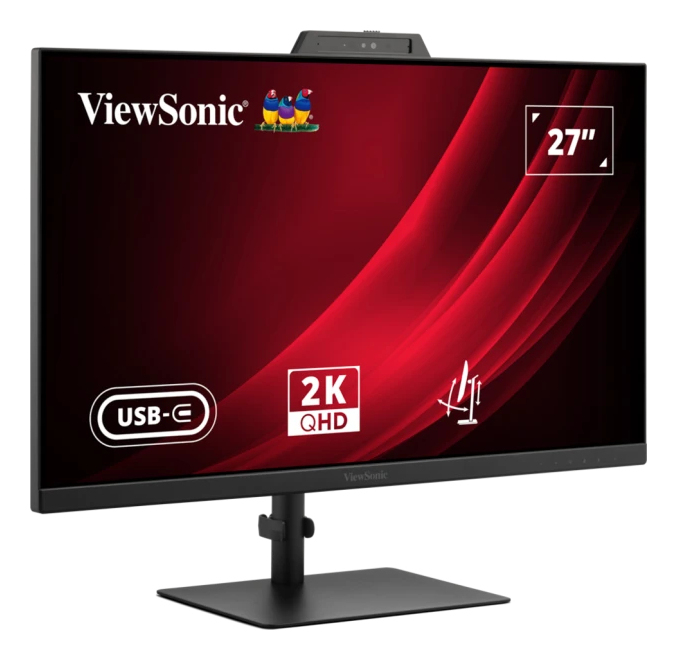 Viewsonic VG2741V-2K 27" IPS/2560x1440@120Hz/4ms/250cd/HDMI/DP/USB/USB-C/Webcam/
