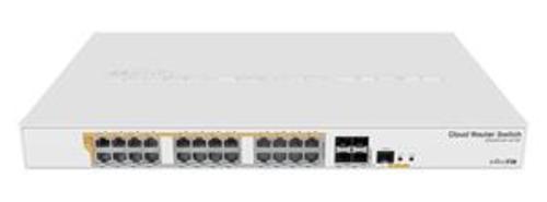 MIKROTIK Cloud Router Switch CRS328-24P-4S+RM, PoE switch, 500W -použitá