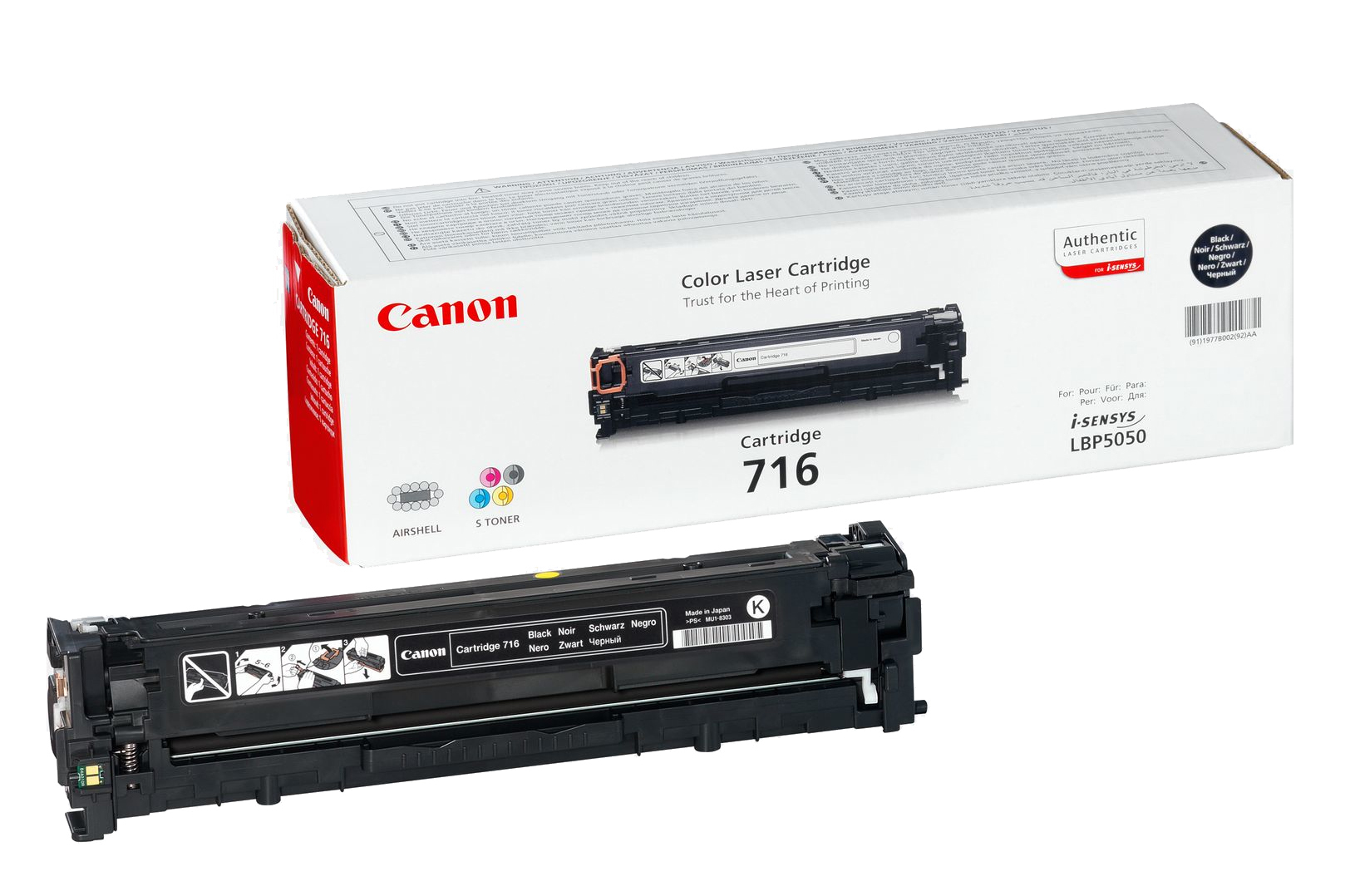 Canon toner CRG-716 / Black / 2300stran