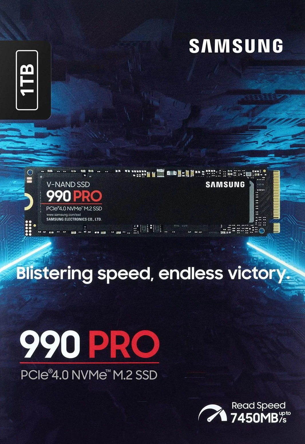 Samsung 990 PRO 1TB NVMe SSD