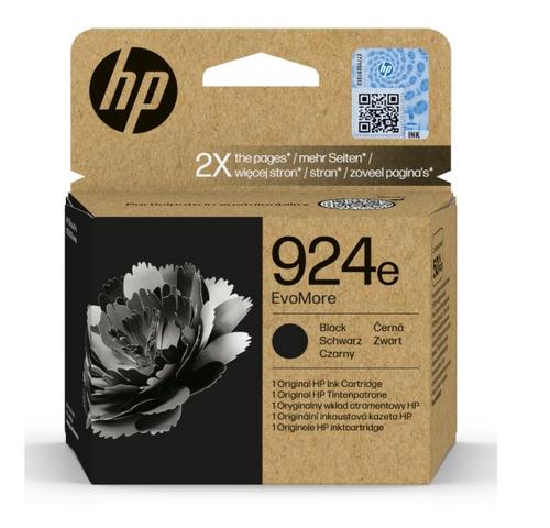 HP 4K0V0NE originální náplň černá č.924e black cca 1000 stran (black, pro HP OfficeJet 8122e, 8132e)