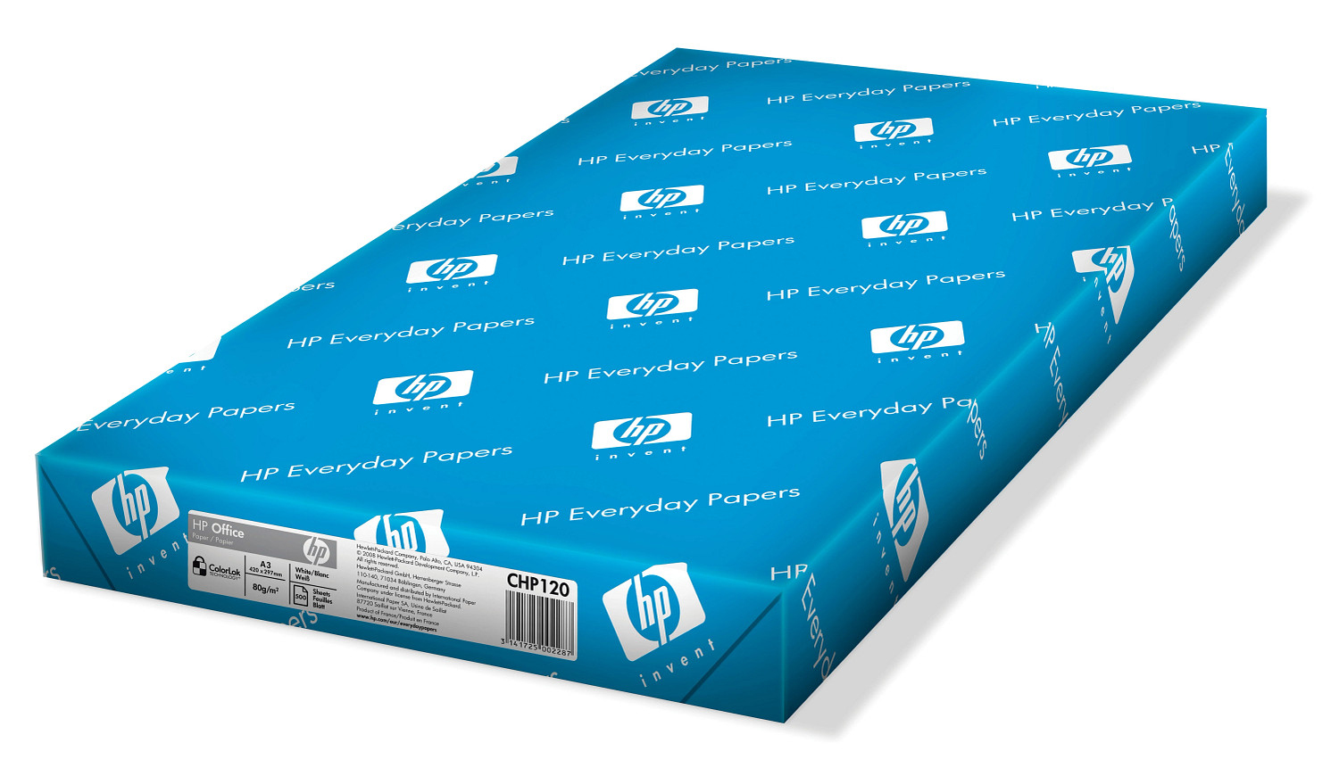 Europapier HP OFFICE PAPER B+ - A3, 80g/m2, 1x500listů