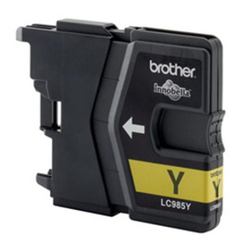 BROTHER LC-985Y originální náplň žlutá - 260 stran