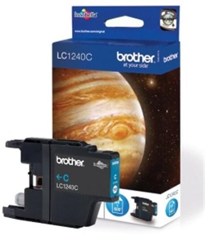 BROTHER LC-1240C originální náplň azurová - 600 stran