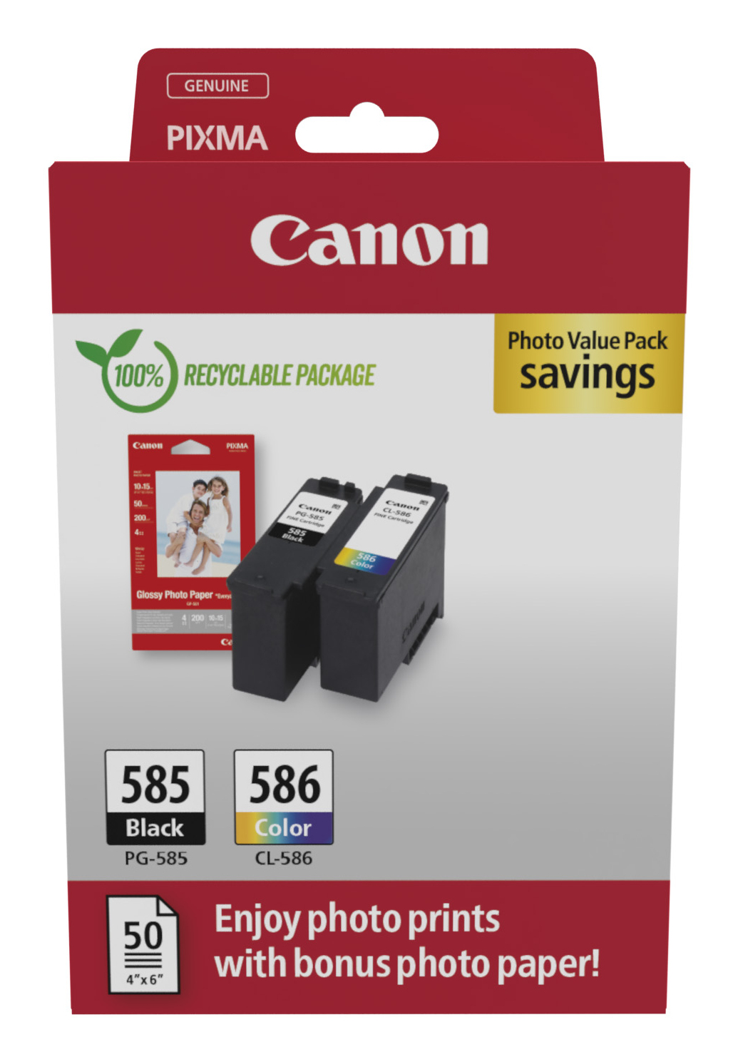 Canon cartridge PG-585/CL-586 PHOTO VALUE/Multipack