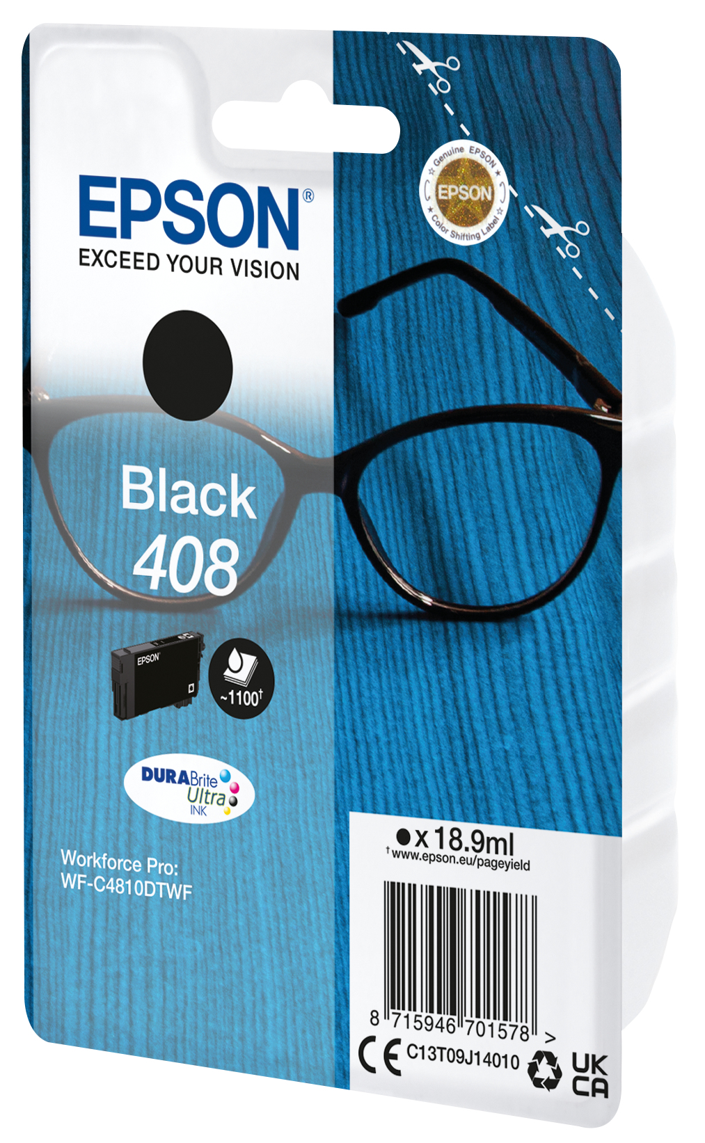 EPSON cartridge T09J1 black (brýle)