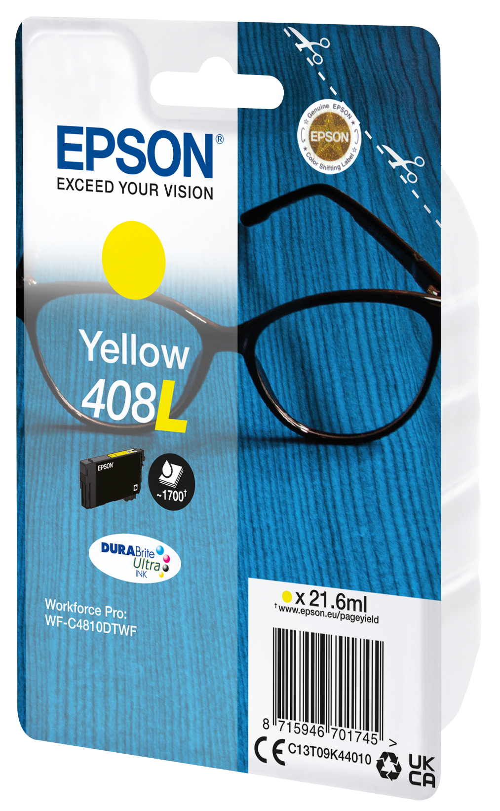 EPSON cartridge T09K4 yellow XL (brýle)
