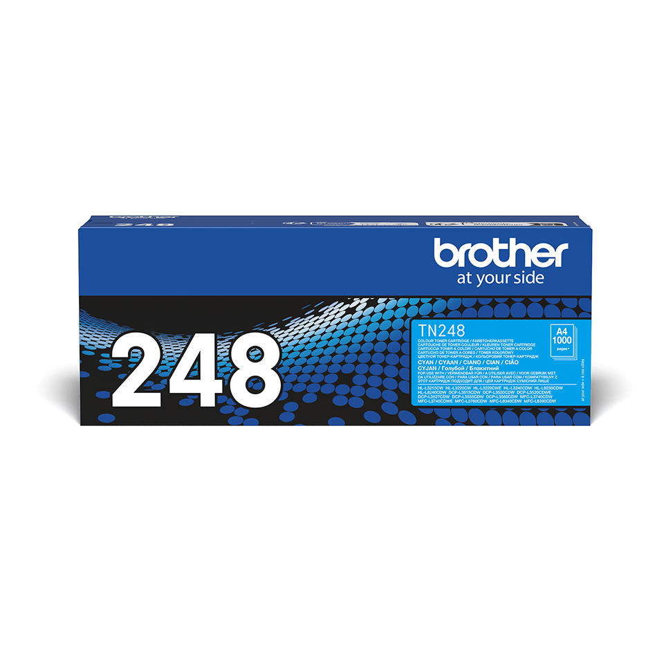 Brother - TN248C, cyan toner (až 1 000 stran)