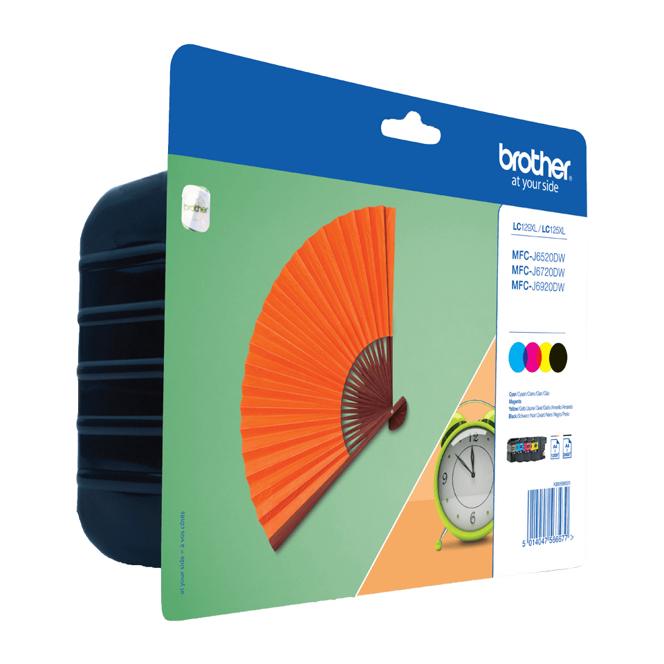 Brother LC-129XLVALBP(inkoust multipack - černá+tři barvy)