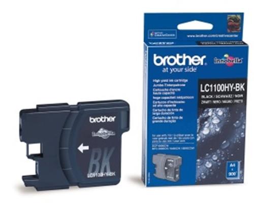BROTHER LC-1100HY-Bk originální náplň černá - 900 stran
