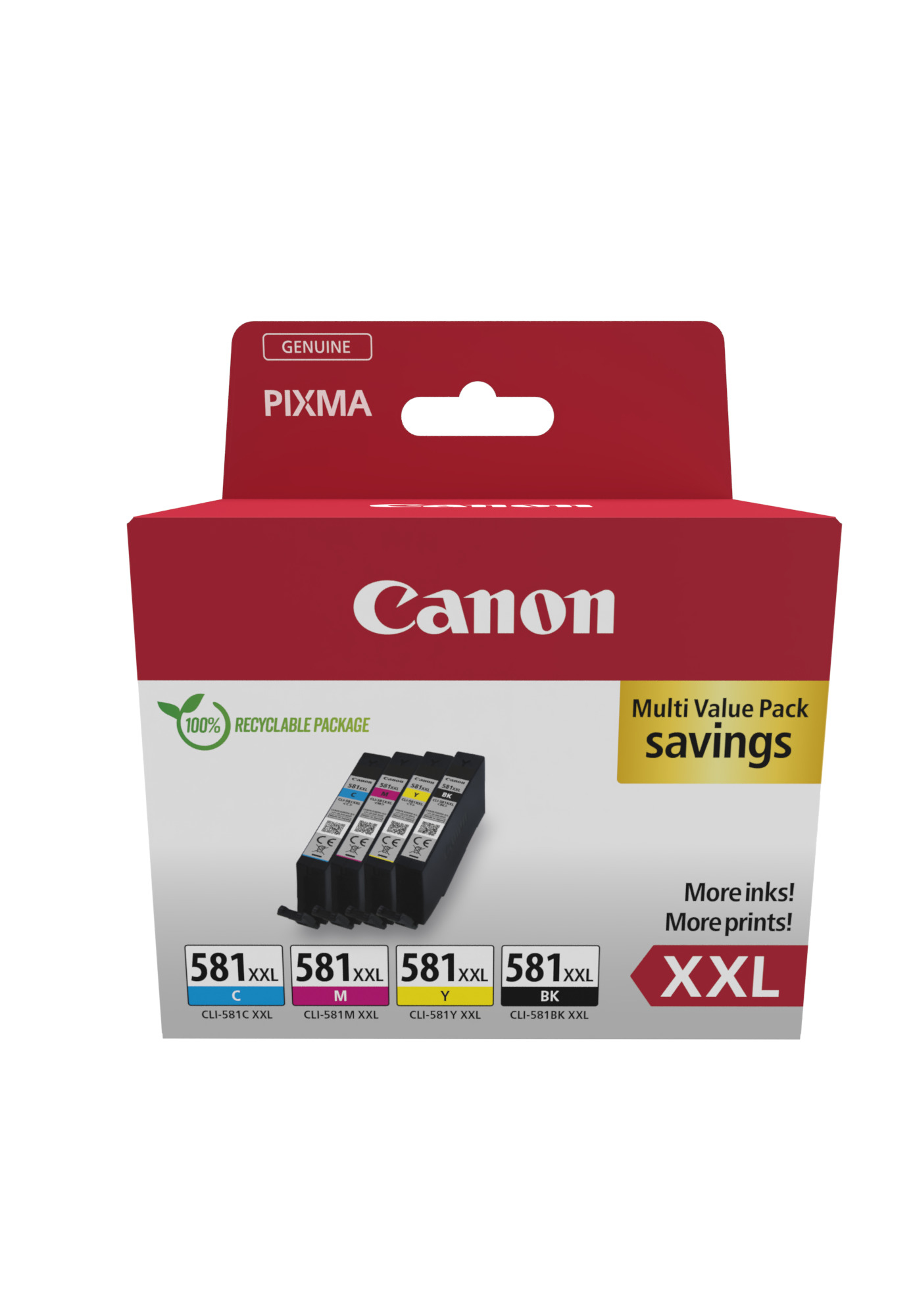 Canon cartridge INK CLI-581XXL C/M/Y/BK MULTI