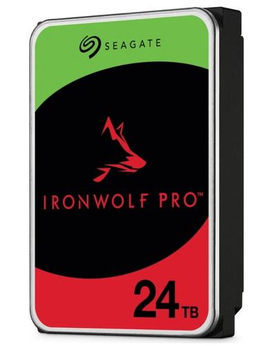 SEAGATE ST24000NT002 hdd IronWolf PRO 24TB CMR 7200rpm 512MB NAS HDD 24x7 270MB/s 3.5 RAID SATA3-6Gbps