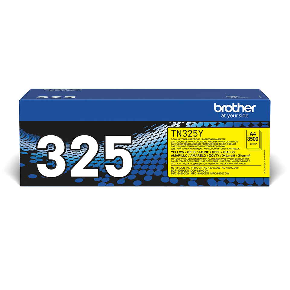 Brother - TN-325Y, toner žlutý (3 500 str.)