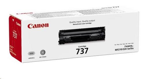 CANON CRG-737 originální toner černý - 2.9K (CRG737BK)
