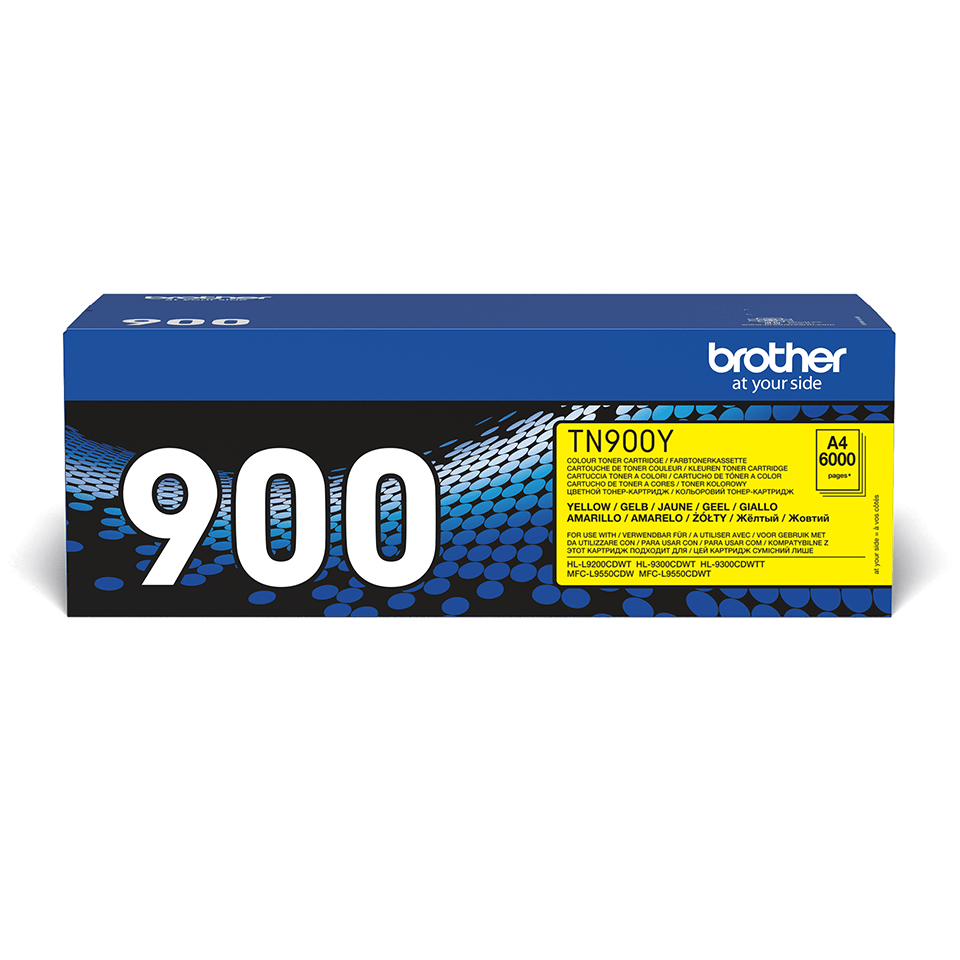 Brother - TN-900Y, toner yellow, 6 000 str.