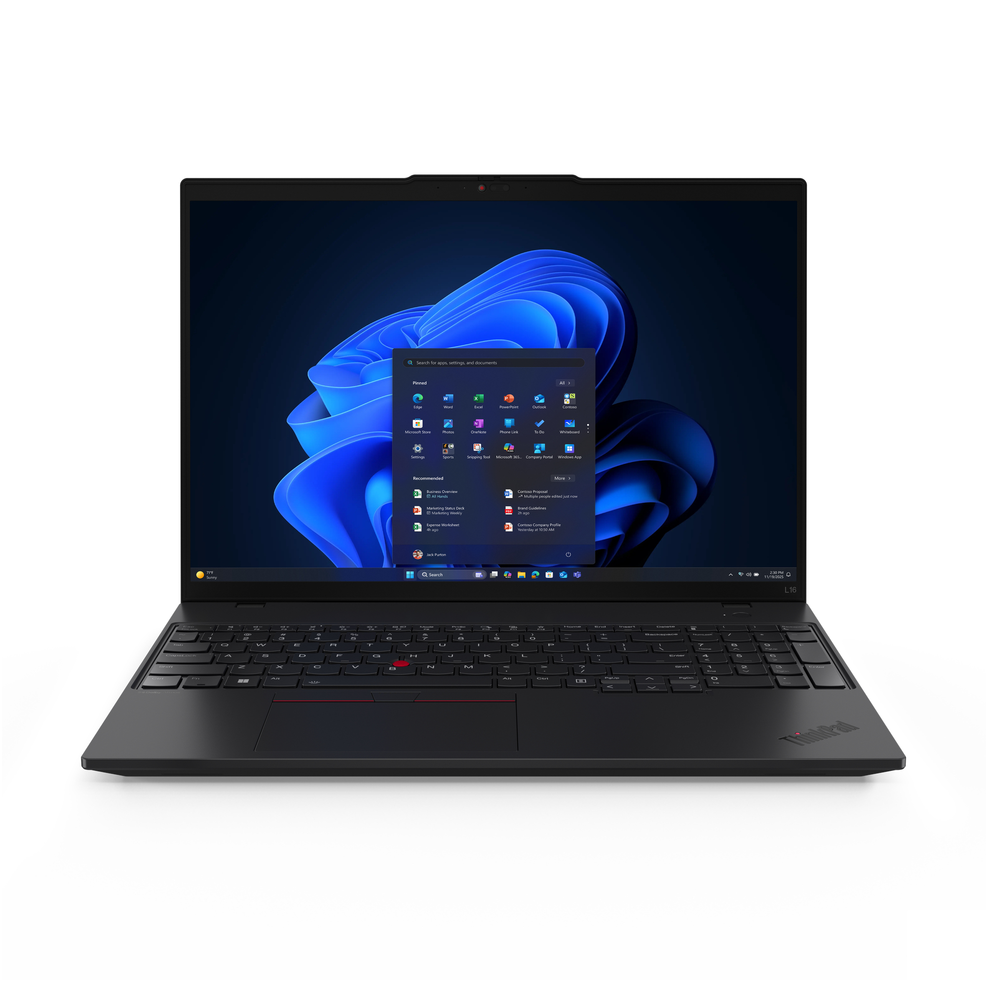 Lenovo ThinkPad L16 G2 Ryzen 7 PRO 250/32GB/1TB SSD/16" WUXGA IPS/3Y Onsite/Win1